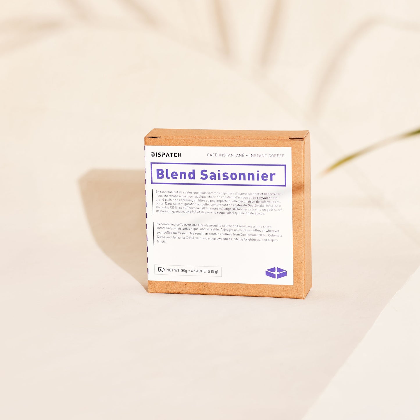 Instant Coffee Blend Saisonnier
